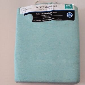 Mainstays Jersey Sheet Set - Mint